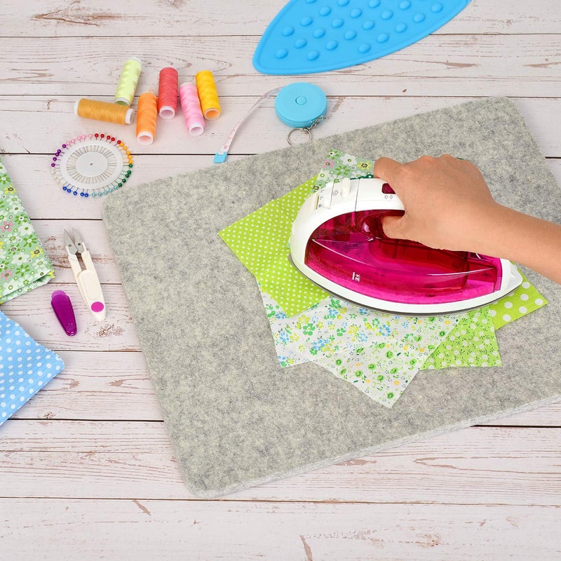Rdutuok 17"x13.5" Wool Pressing Mat 100% New Zealand Felted Wool Ironing Mat Pad for Quilter, Sewing, Quilting Supplies and Notions - Image 5